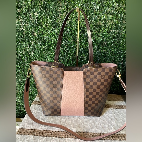 Louis Vuitton Damier Ebene Pink Ballerine Jersey Tote - Picture 15 of 15
